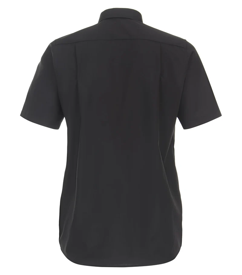 Casa Moda Kurzarm Business Hemd Schwarz