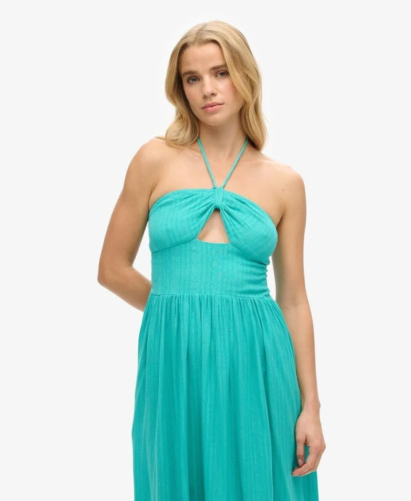 Superdry Sommerkleid grün