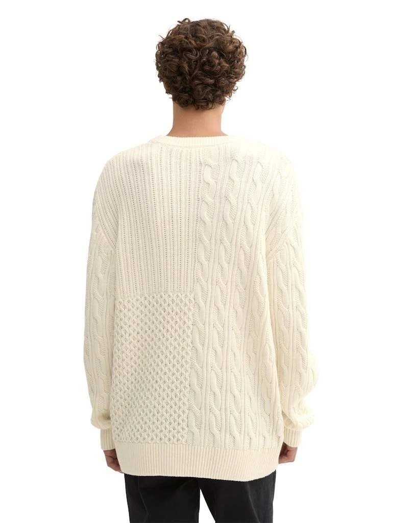 Tom Tailor Pullover Creme