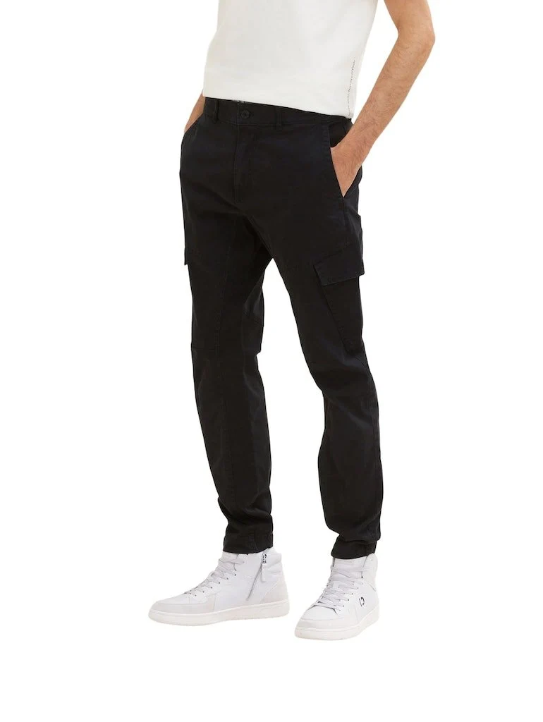 Tom Tailor Stoffhose Herren Schwarz