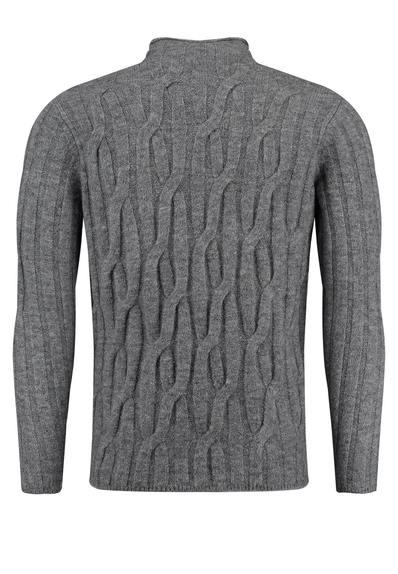 Key Largo Strickpullover Dunkelgrau