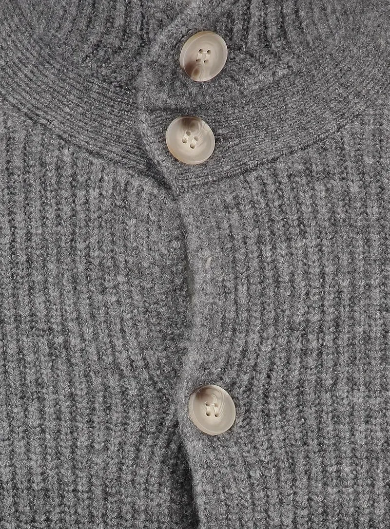 Key Largo Cardigan Dunkelgrau