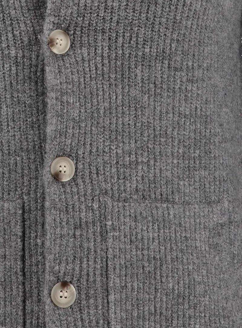 Key Largo Cardigan Dunkelgrau