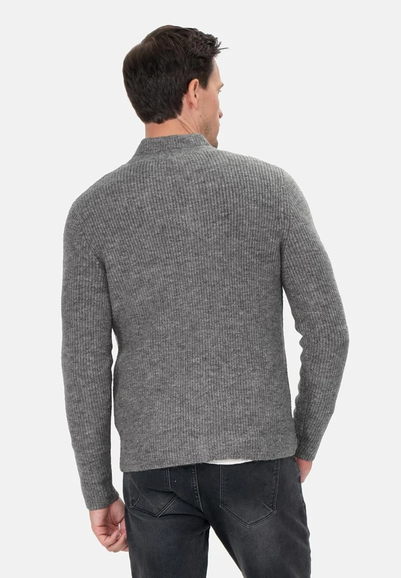 Key Largo Cardigan Dunkelgrau