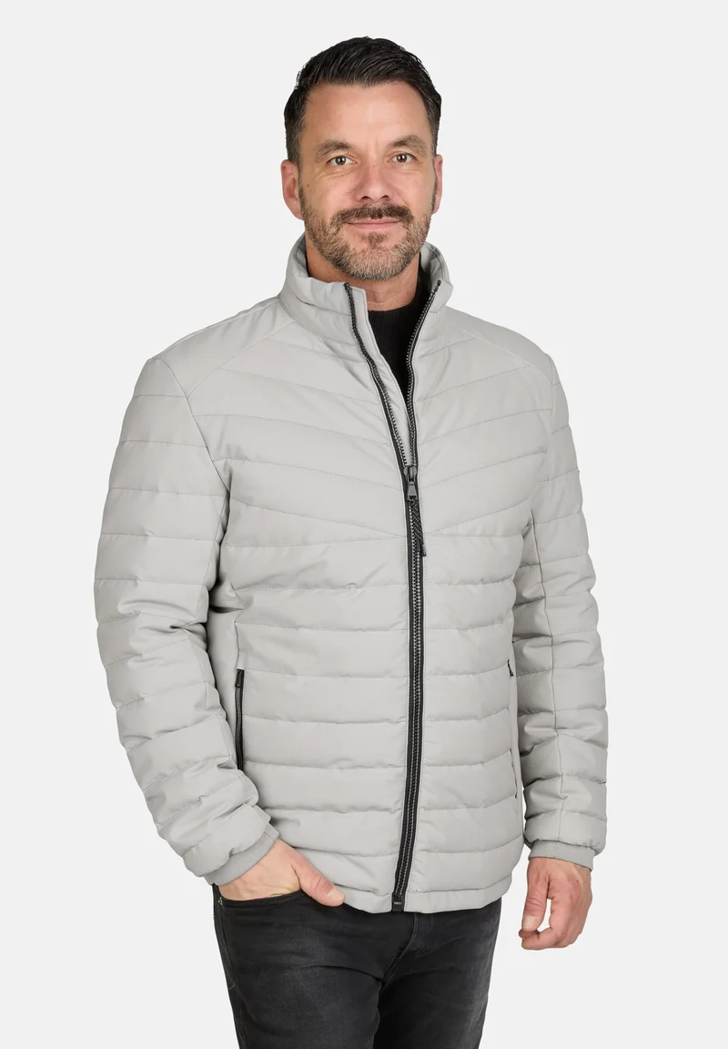 Calamar Steppjacke Hellgrau
