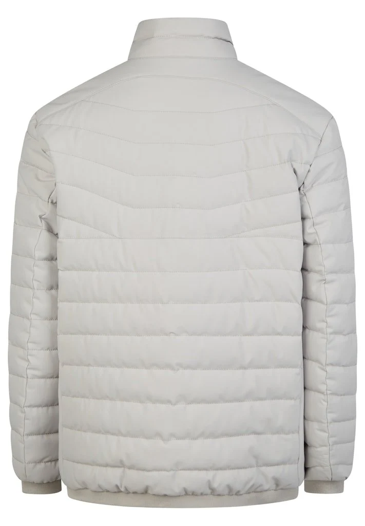 Calamar Steppjacke Hellgrau