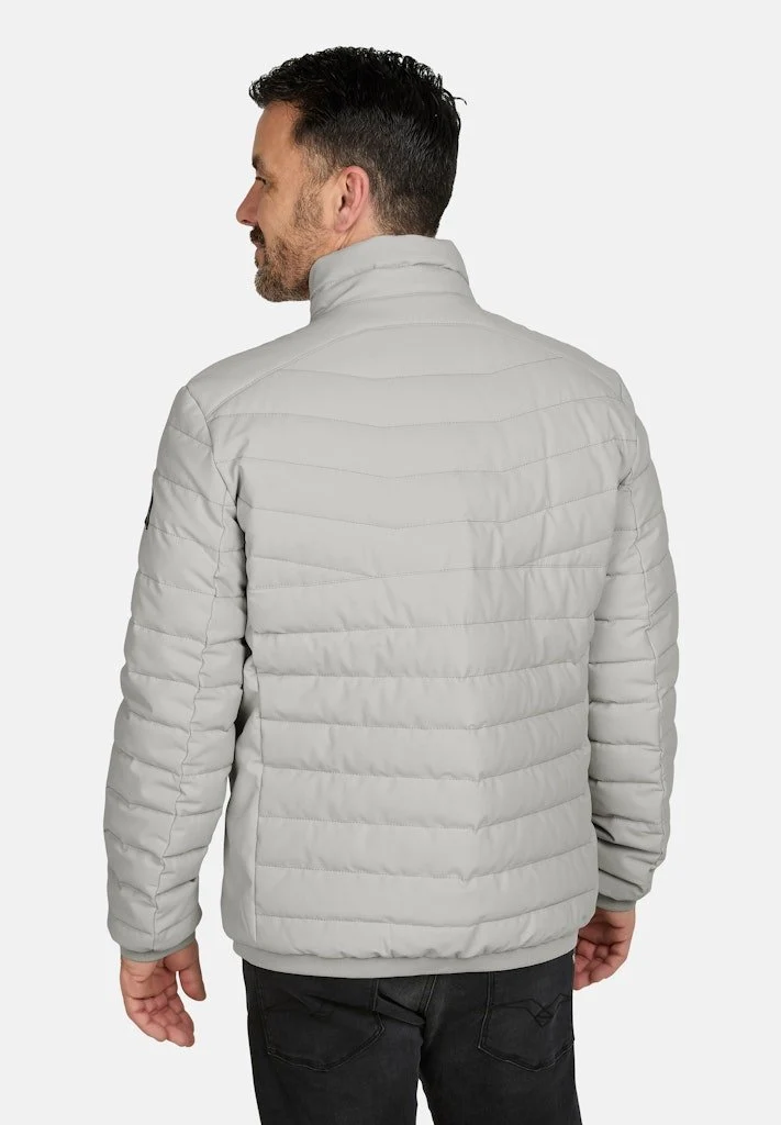 Calamar Steppjacke Hellgrau