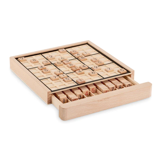 Sudoku-Brettspiel aus Holz