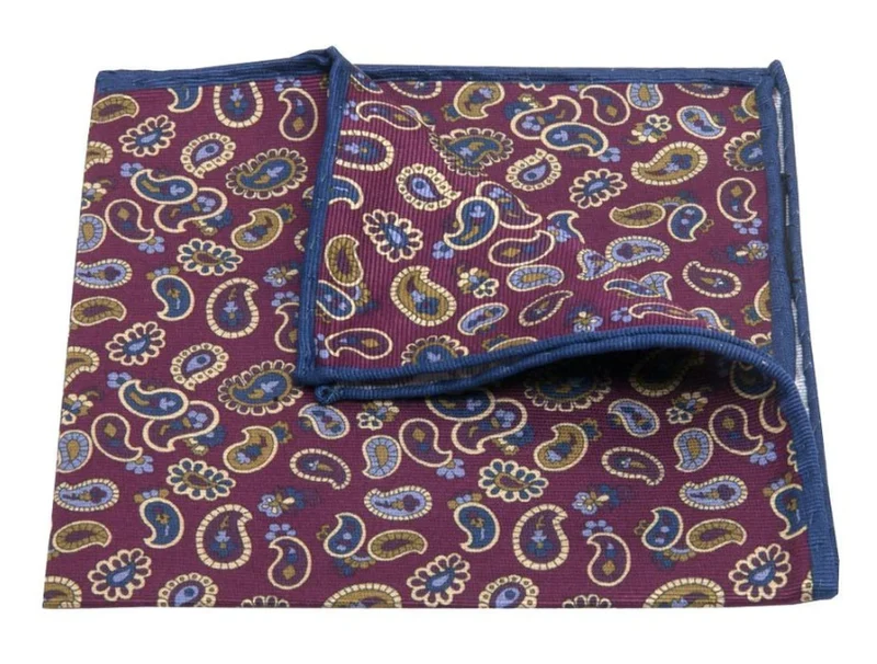 Mogador-Einstecktuch mit Paisley-Muster