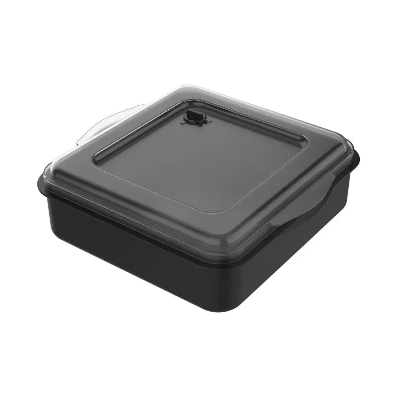 Universalbox ToGo in Schlichtem Schwarz, Transparent – Vielseitig & Praktisch