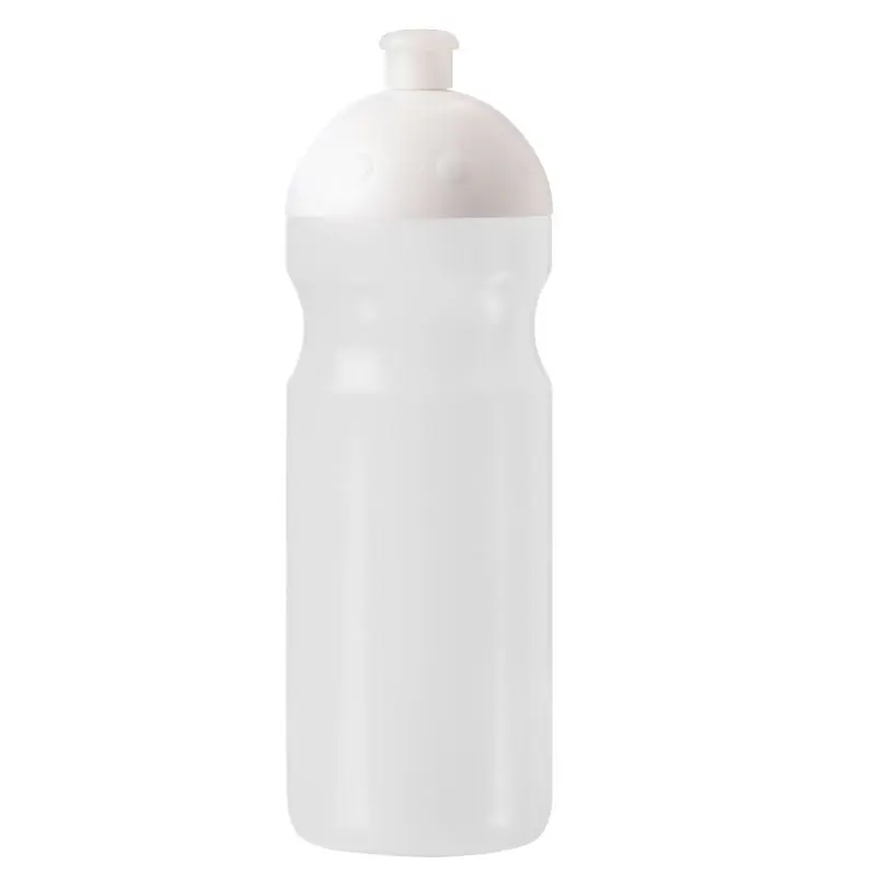 Weiße Fitness-Trinkflasche, 0,7l mit Saugverschluss – Ideal fürs Training
