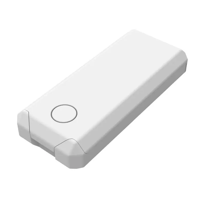 Stripe Pflasterbox in Pur-Weiß – Elegantes Design für Erste Hilfe
