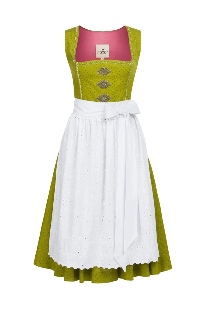 BW DIRNDL VINTAGE FLOWERS SCHILF