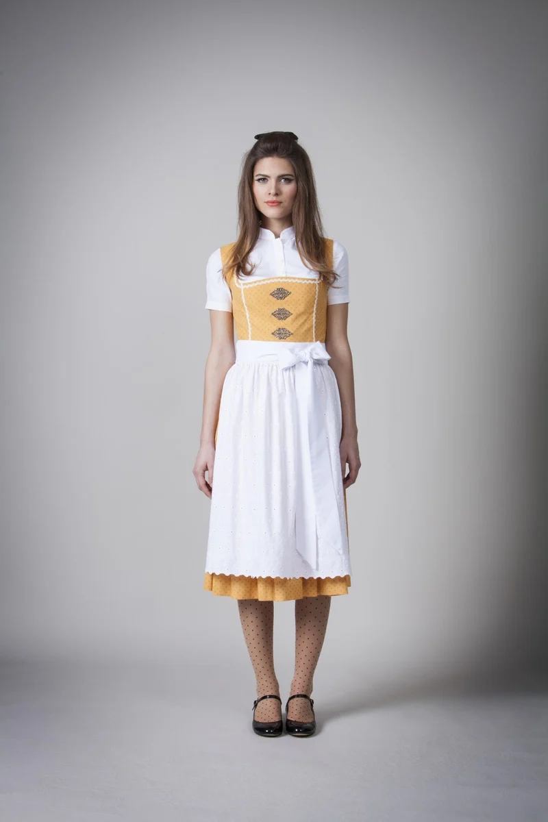BW DIRNDL VINTAGE FLOWERS OCKER