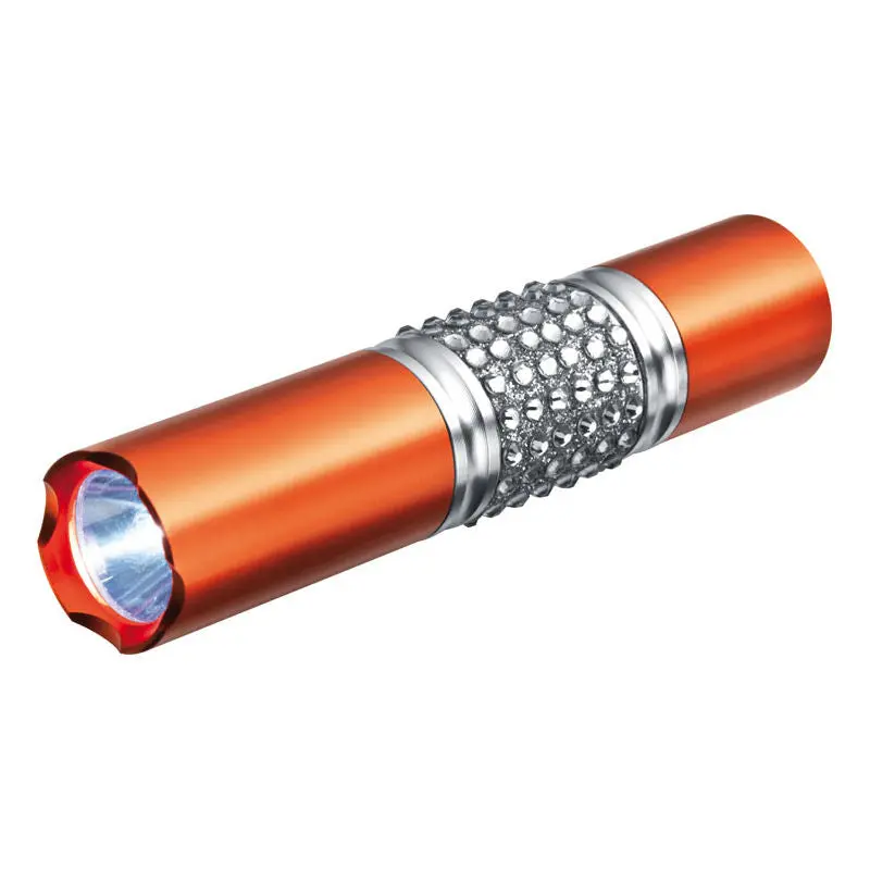 Taschenlampe Waterbury - orange Kompakte, leistungsstarke LED-Lampe für Outdoor-Abenteuer
