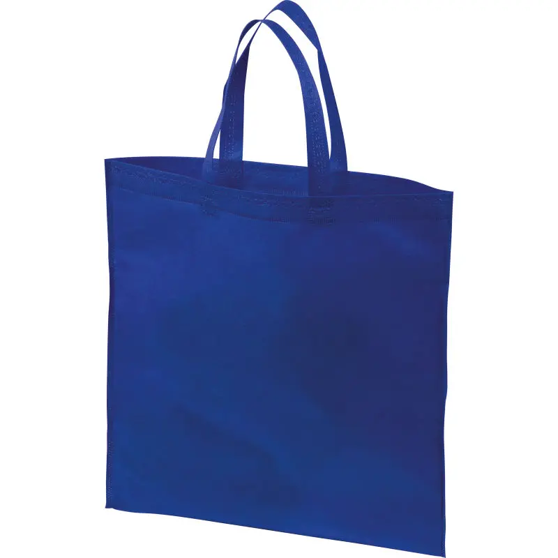 Umweltfreundliche Non Woven Tragetasche Nivala in Blau, langlebig und praktisch, 38x42cm