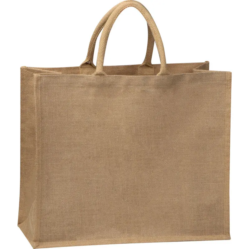 Jutetasche Hannover - Braune Jute-Tragetasche, Umweltfreundlich und Robust für Einkäufe