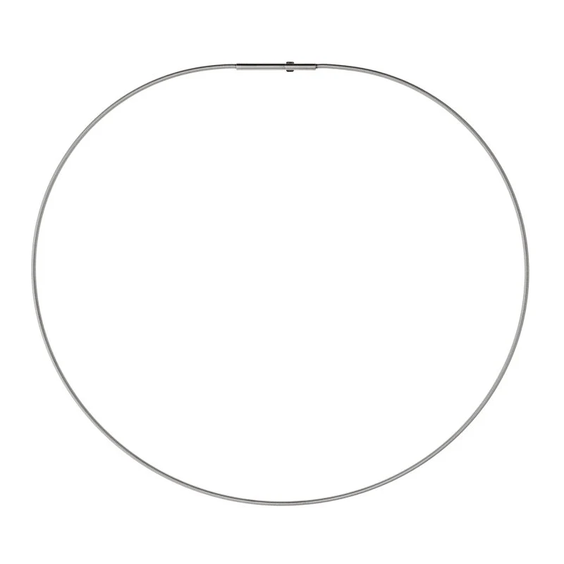 Ernstes Design Damen Halskette Spiralreif 42cm Silber SP1.8C.42