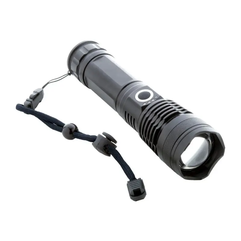 Chargelight Ultra wiederaufladbare Taschenlampe - Schwarz, extrem leistungsstark und vielseitig
