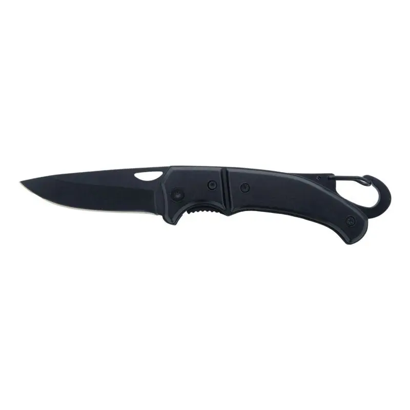 Angus Taschenmesser - Schwarz Vielseitiges und robustes Klappmesser für Outdoor und Alltag