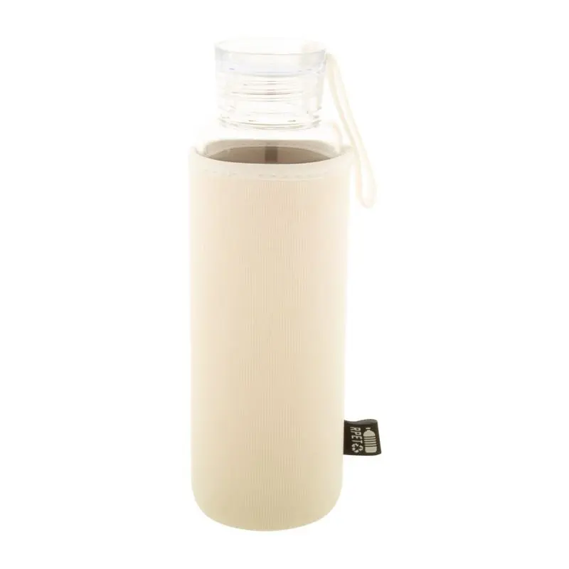 Vitrem Recycelte Glasflasche, 550ml, Elegantes Weiß