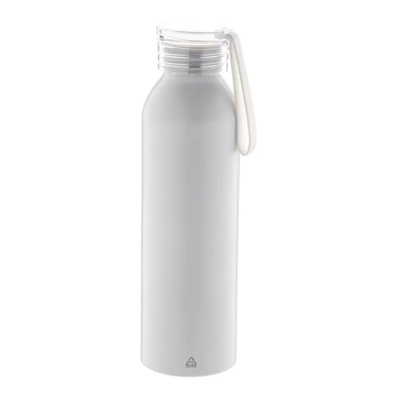 Ralusip Nachhaltige Aluminium-Trinkflasche, 600ml - Weiß