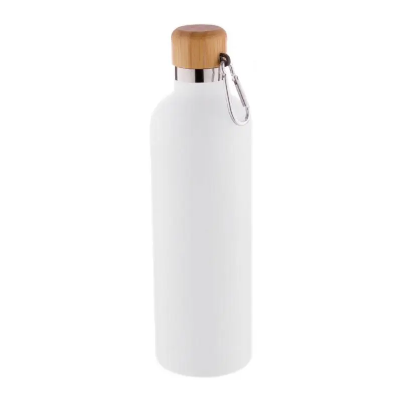 Weiß Vacobo 500ml Premium Vakuum-Isolierflasche