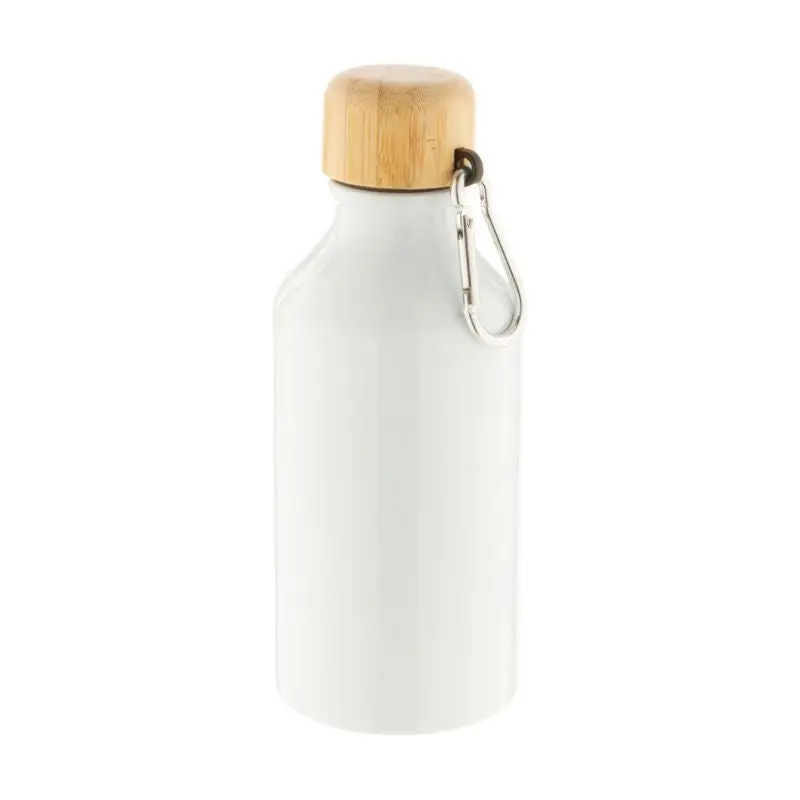 Monbo Kompakte Sportflasche, 400ml - Funktional Weiß