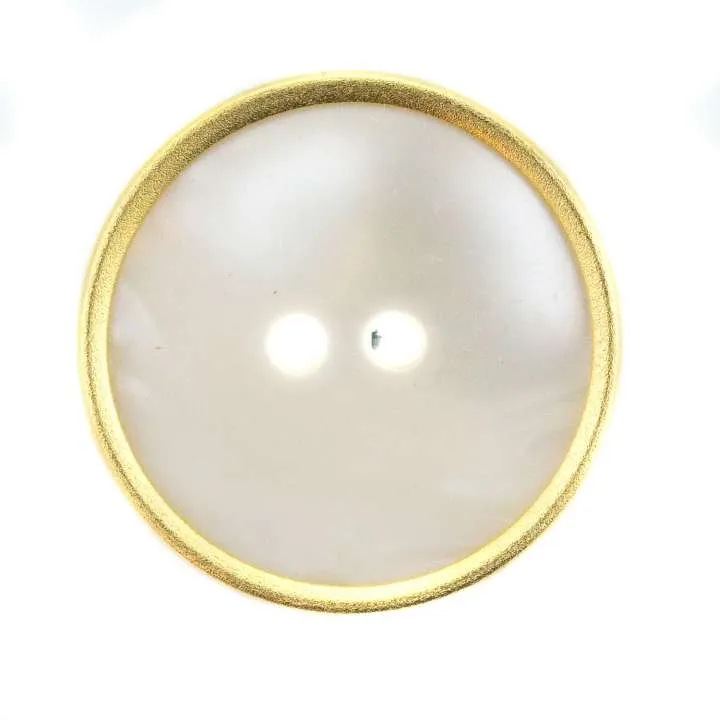 Knopf Perlmuttoptik Creme – Perlmuttimitatknopf KW-22