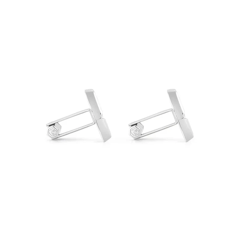 Philipp Plein Manschettenknöpfe Plein Icon Silberfarben PJ9AA10CU