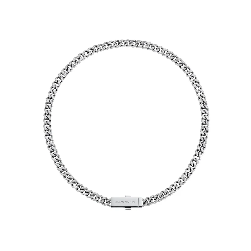 Aston Martin Halskette Herren AML ICON Edelstahl Silber MJIUF5NU0