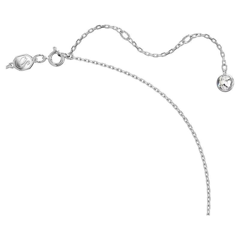 SWAROVSKI Damen Anhänger Schwan Blau Rhodiniert SWAN 5660594
