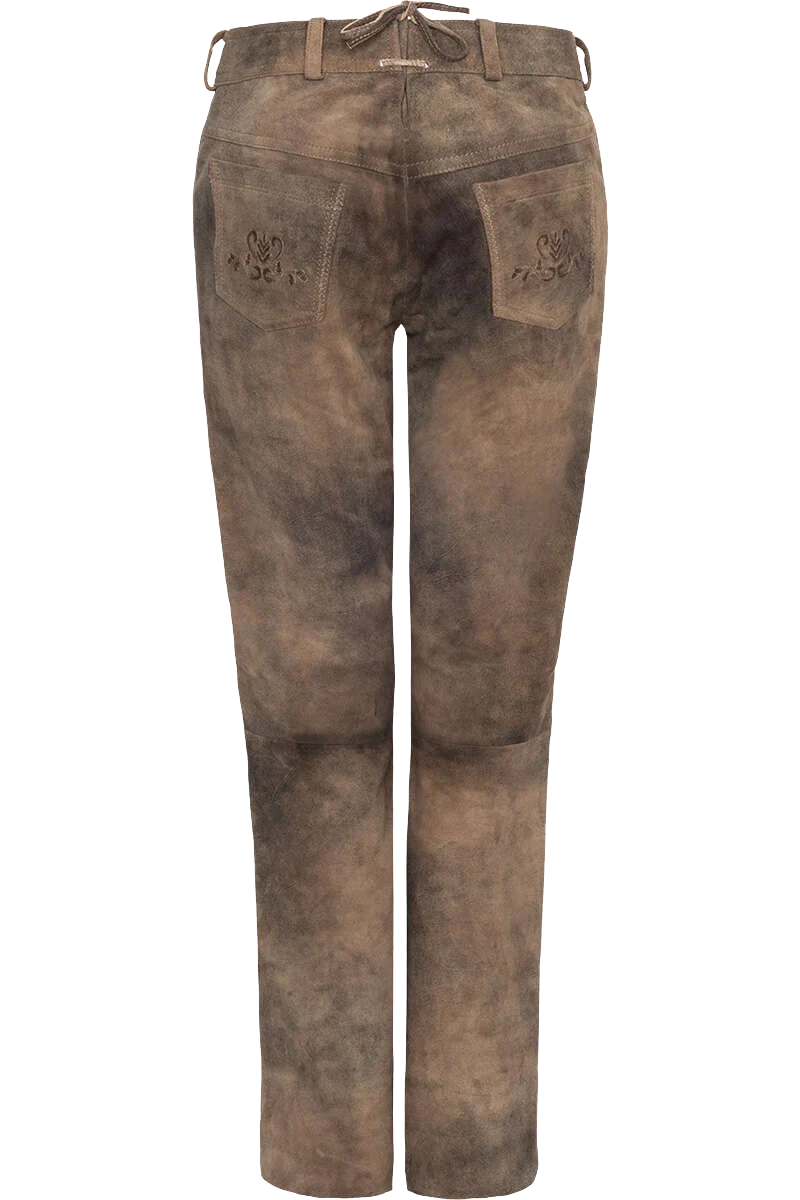 Damen Trachten Lederhose lang