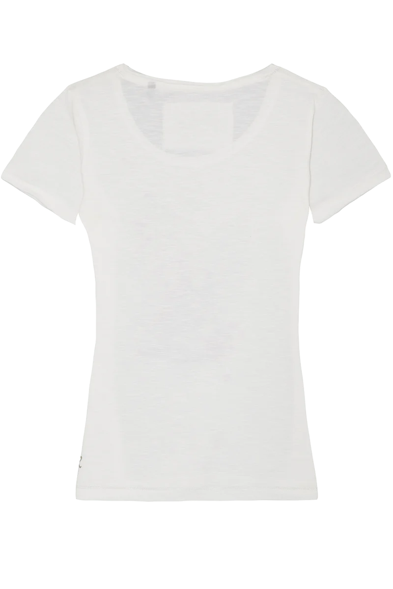 Damen T-Shirt aus Bio-Baumwolle mit Bergmotiv