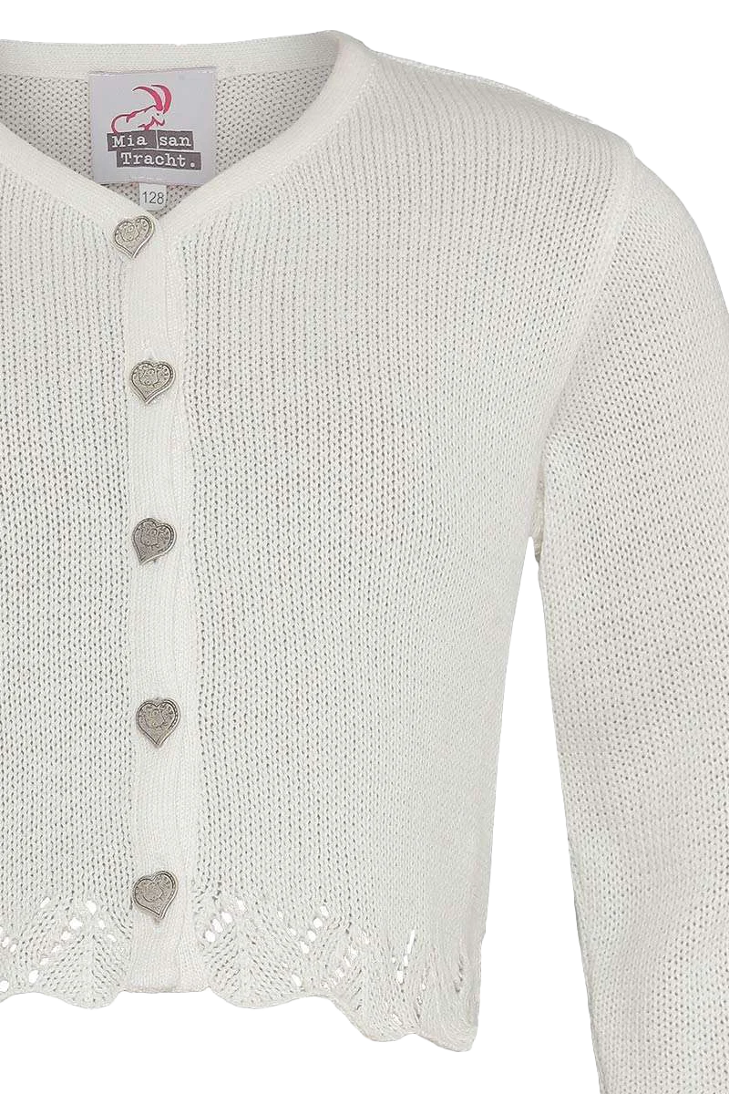 Mädchen Trachten-Strickjacke