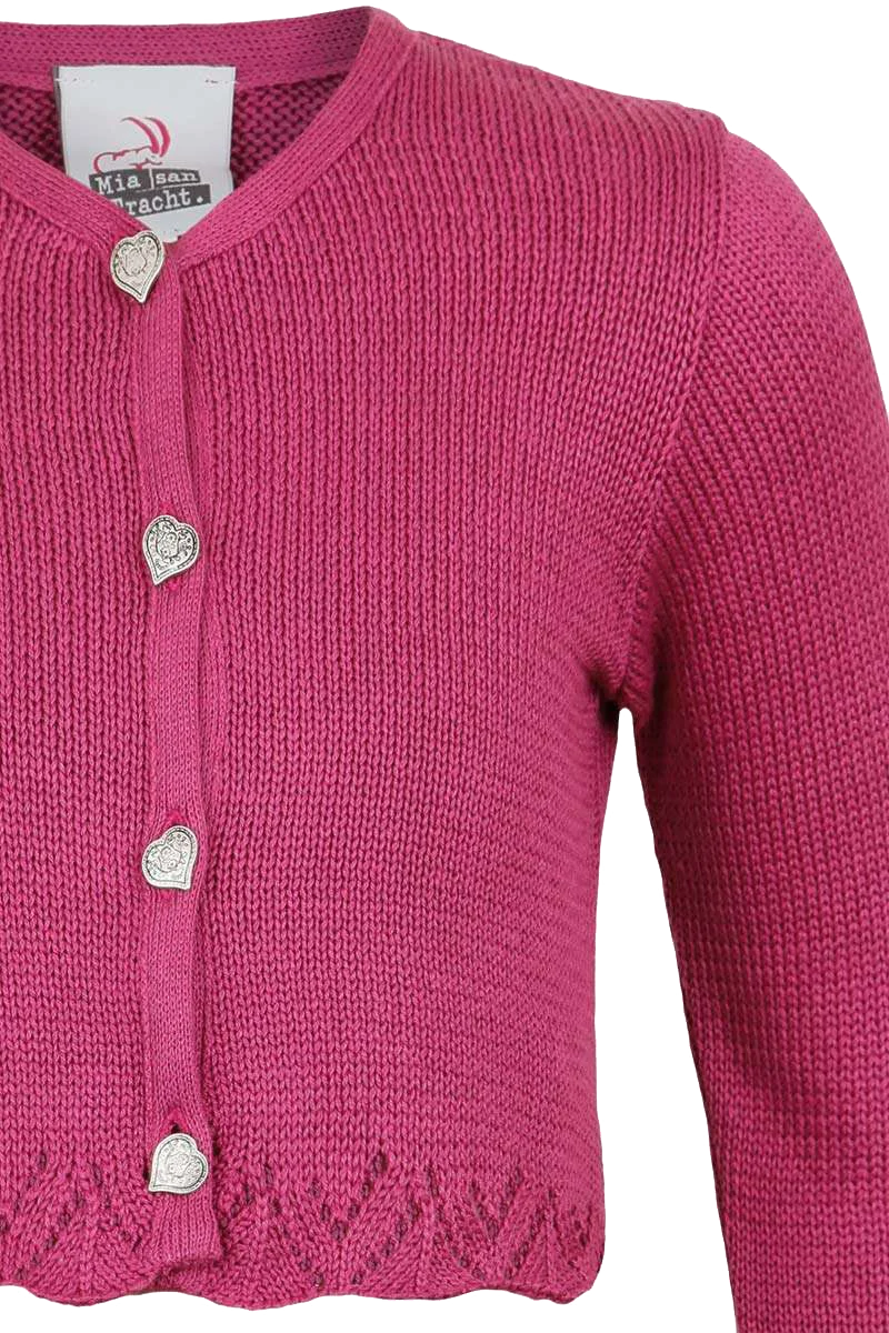 Mädchen Trachten-Strickjacke