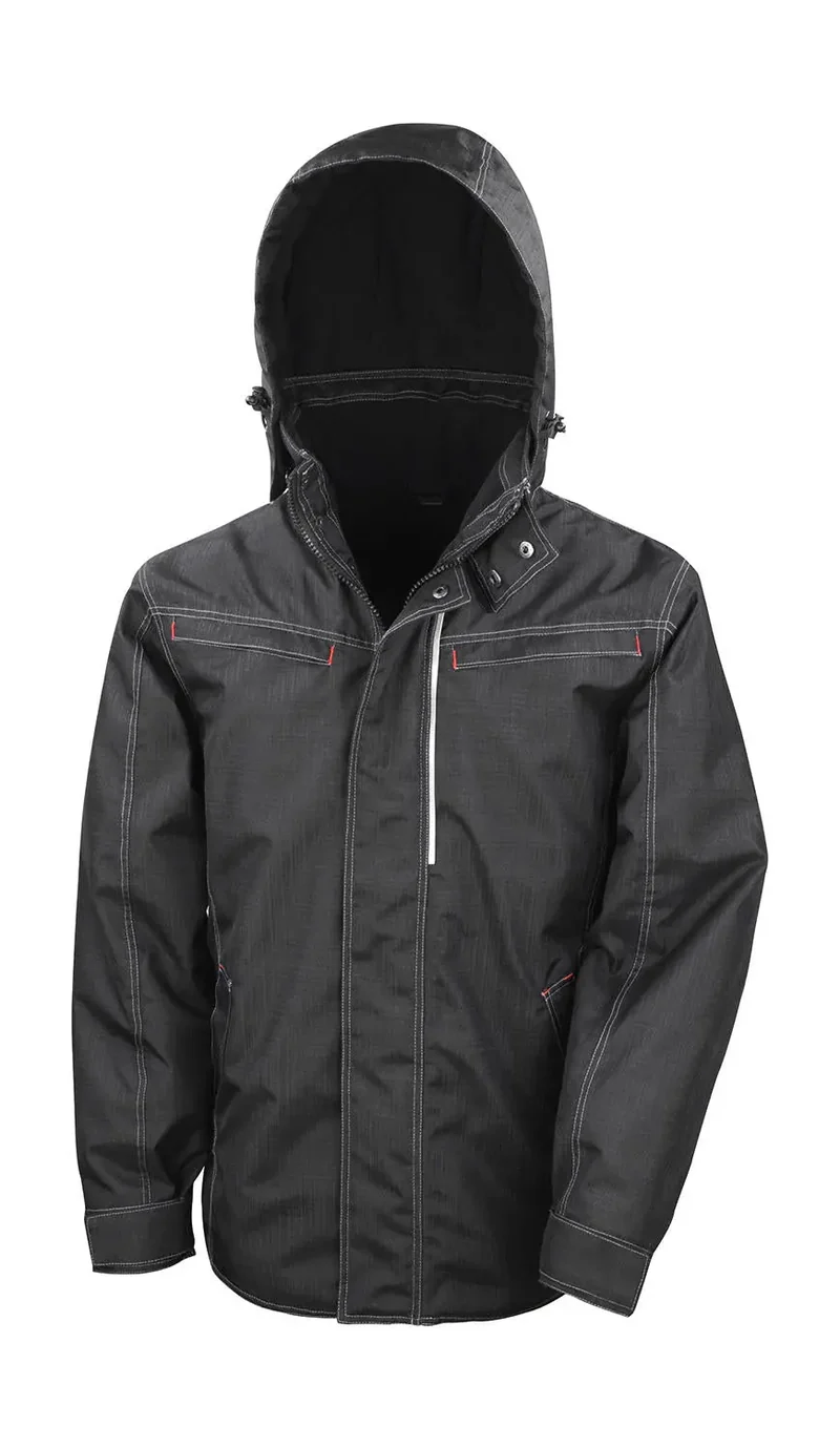 Robuste Denim-Jacke mit Struktur