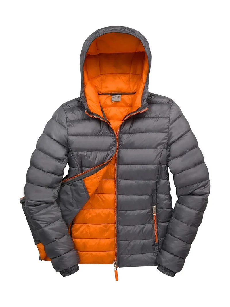 Damen Kapuzenjacke Snow Bird für kalte Wintertage