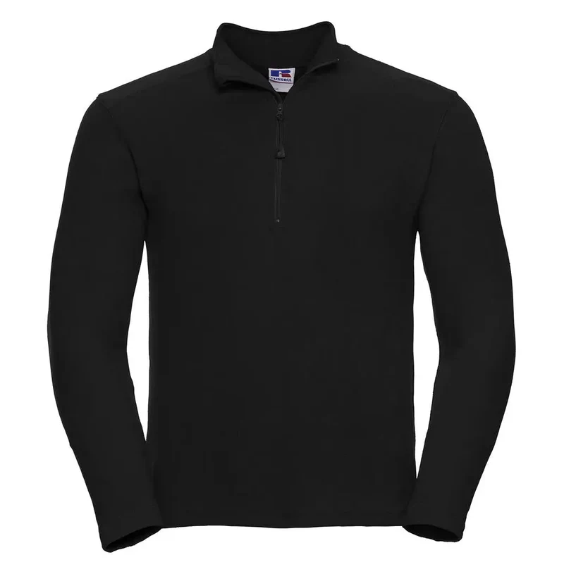 Männer Mikrofleece Pullover mit 1/4 Reißverschluss
