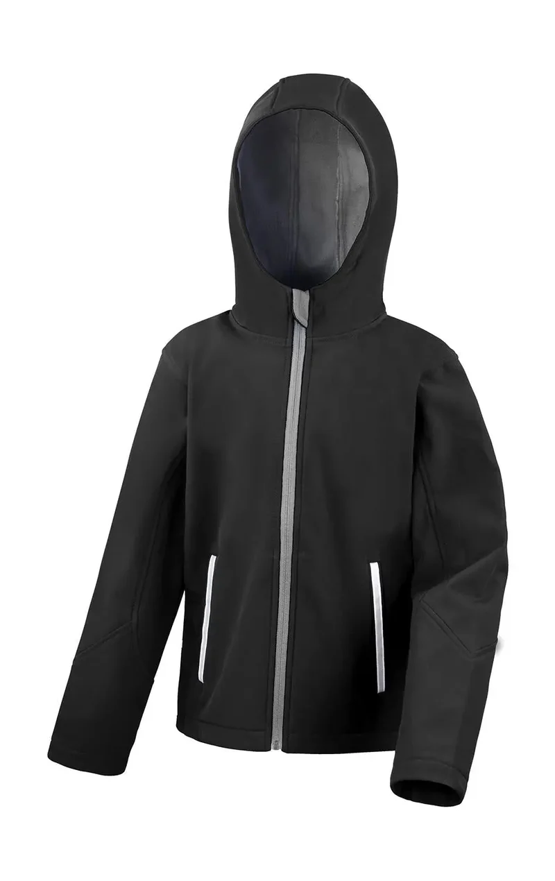 Kinder TX Funktions-Kapuzen-Softshelljacke