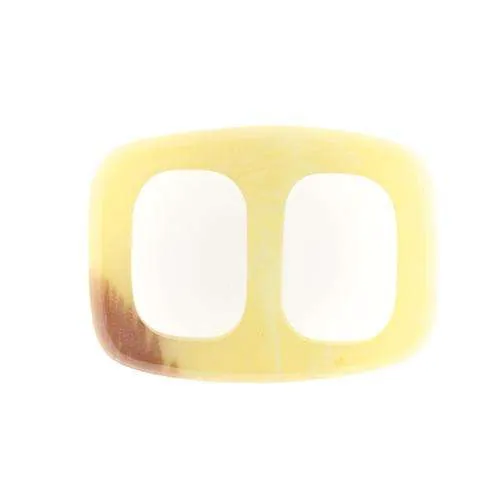 Schiebeschnalle Beige Braun 11 mm – Kunststoffschnalle S-5