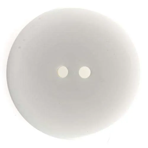 Mantelknopf schlicht Creme/Natur – Kunststoffknopf KN-125