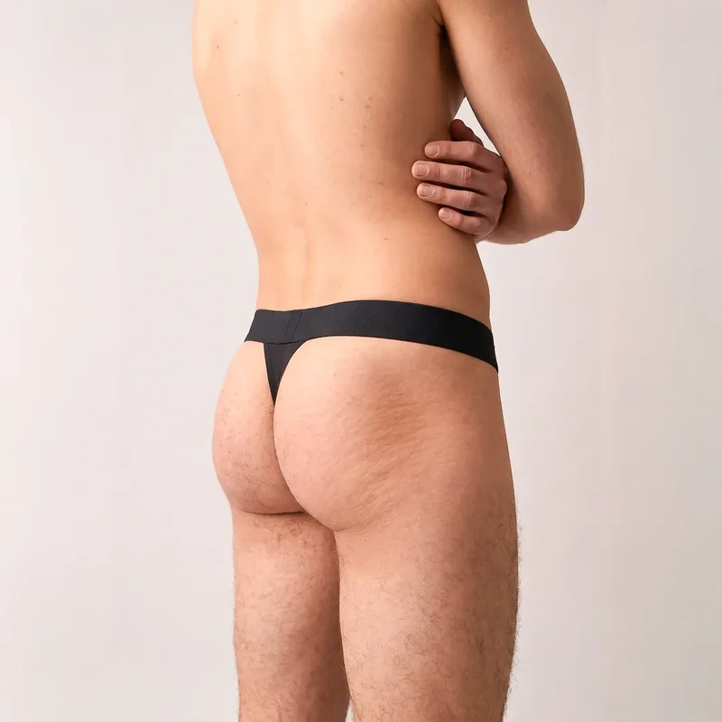 Männer Tanga Pride | Schwarz (Pride)