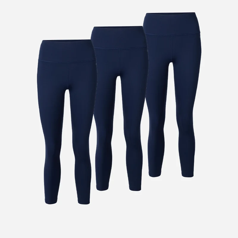 High Waist Leggings 7/8 | Dunkelblau