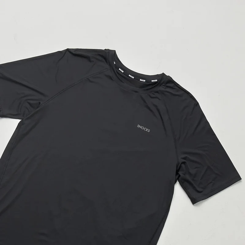 Trainingsshirt Raglan Herren | Silber Grau
