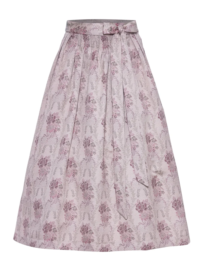 Rosen-Jacquard-Dirndlschürze – 77 cm