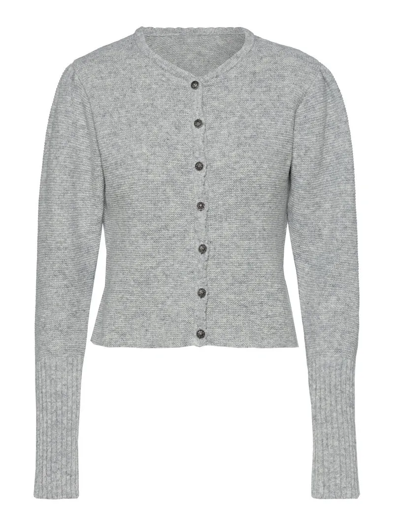 Merino-Trachtenjacke mit Puffärmel