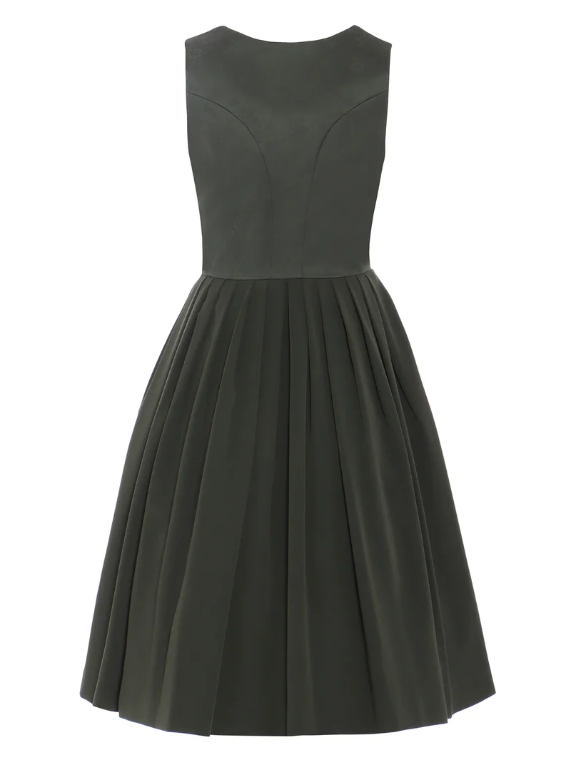Dirndl ohne Schürze aus Jacquard – 70 cm