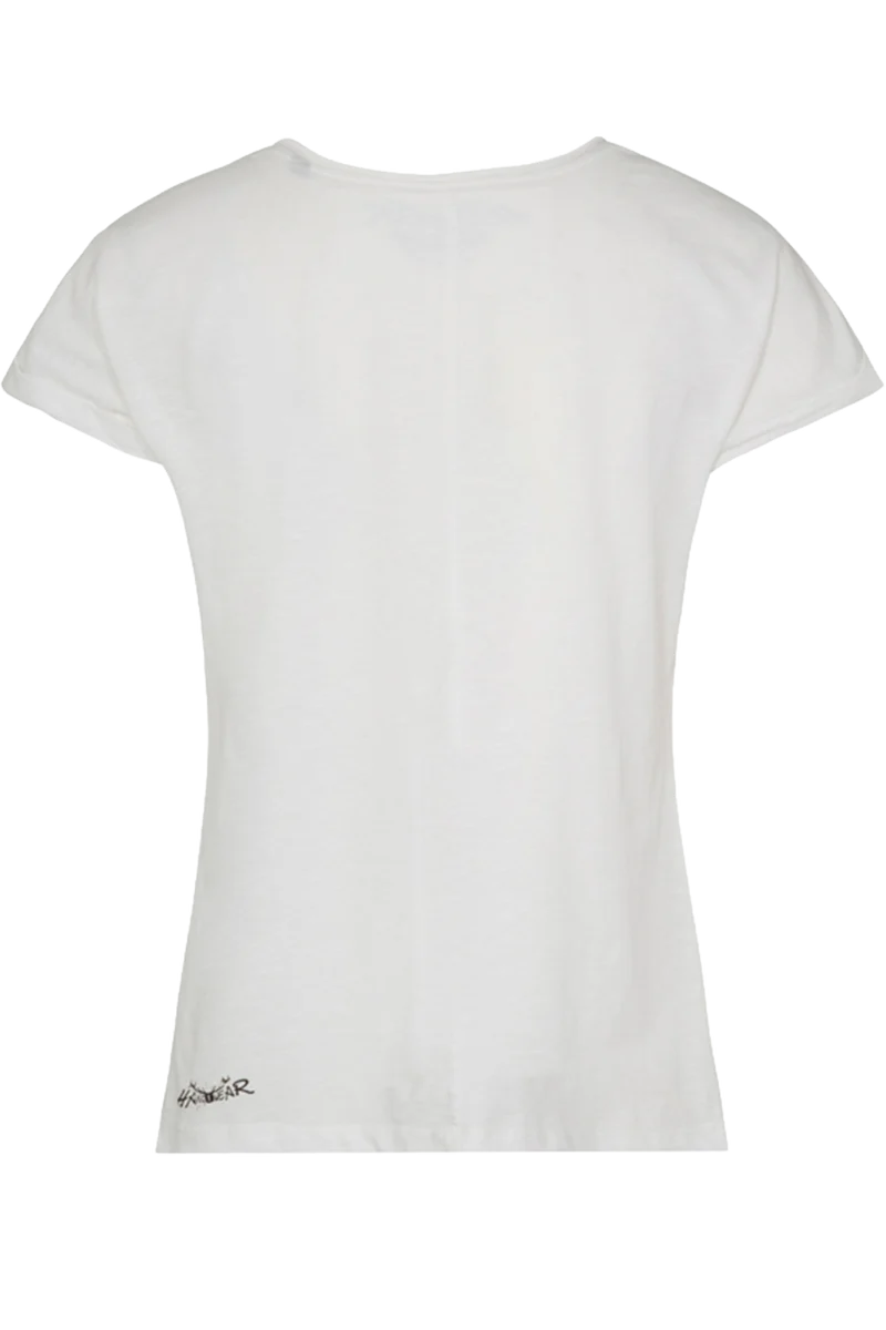 Damen T-Shirt mit Leoprint und Hirschkopf
