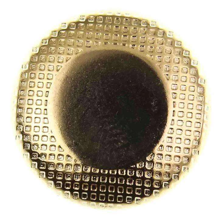 Metallknopf flach Halbkugel Gold – Uniformknopf MK-31G